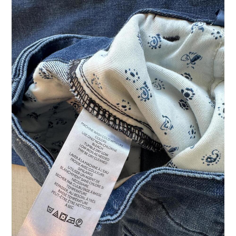 Pilcro Anthropologie Mid-Rise Bootcut Flare Jeans Dark Wash Size 29 - Picture 5 of 7
